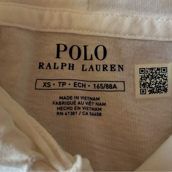 Polo by Ralph Lauren White Hoodie  - XS - Picture 4 of 11